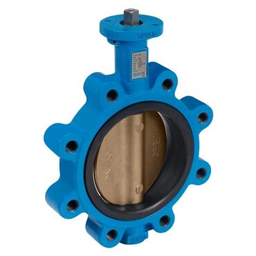 Butterfly valve Type: 6820 Ductile cast iron/Aluminum bronze Centric Bare stem Lug type